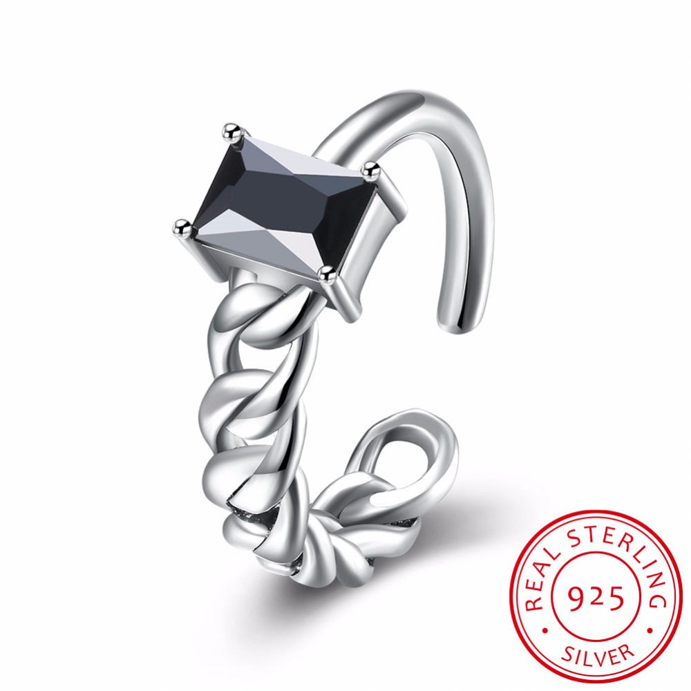 2020 Sale hot fashion jewelry jewelry Authentic 925 sterling silver Geometric simplicity women Chain engagement