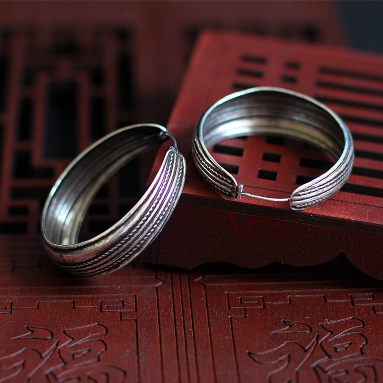 2020 Offer Hot Sale Anniversary Brinco Silver Earrings Wholesale 925 Sterling Jewelry Hoop Earrings Ear Ms.