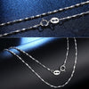2020 Time-limited Ketting Necklaces 925 Sterling .8mm Box Chain - Italian Crafted Necklace Super Thin & Strong 16 18
