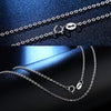 2020 Time-limited Ketting Necklaces 925 Sterling .8mm Box Chain - Italian Crafted Necklace Super Thin & Strong 16 18
