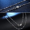 2020 Time-limited Ketting Necklaces 925 Sterling .8mm Box Chain - Italian Crafted Necklace Super Thin & Strong 16 18