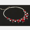 2021 Top Pendants Necklace For Women Exquisite Rhinestone Pendant Necklace Collar Jewelry Red Carpet Necklace #N004