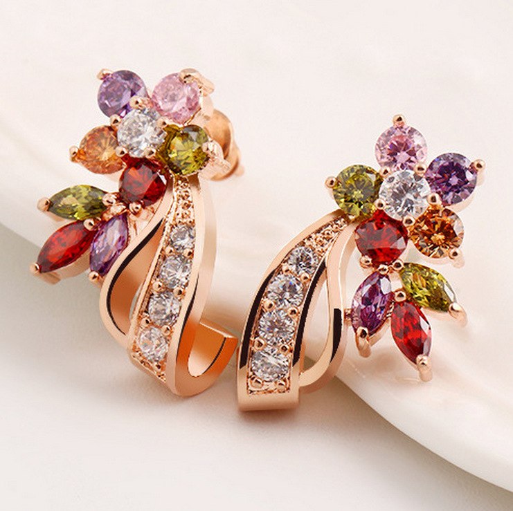 2020 Trendy Fashion Jewelry original crystals from Austrian Fit Mona Lisa European female zircon earrings new Fashion jewelry