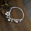 2020 new 925 sterling silver bead bangle bracelets handmade DIY silver beads fashion original bangles for women charms jewelry