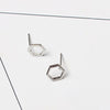2020 new Fashion Hollow Line Hive Hexagon Earring Cut Out Hexagon Honeycomb Earring Simple Elegant Geometric bts Earrings