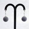 2020 new creative personality 925 sterling silver drop earrings fashion design plush ball silver earrings for women holid gift