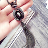 2022 simple all-match Necklace tassel sweater chain long ladies accessories