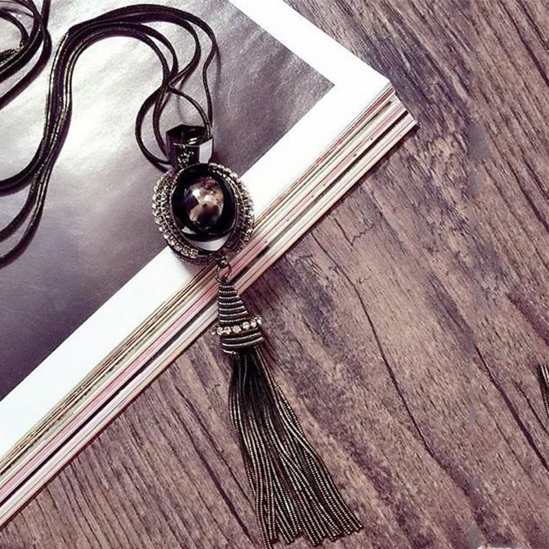 10057 Free Shipping Fashion Women Tassel Full Body Chain Necklace