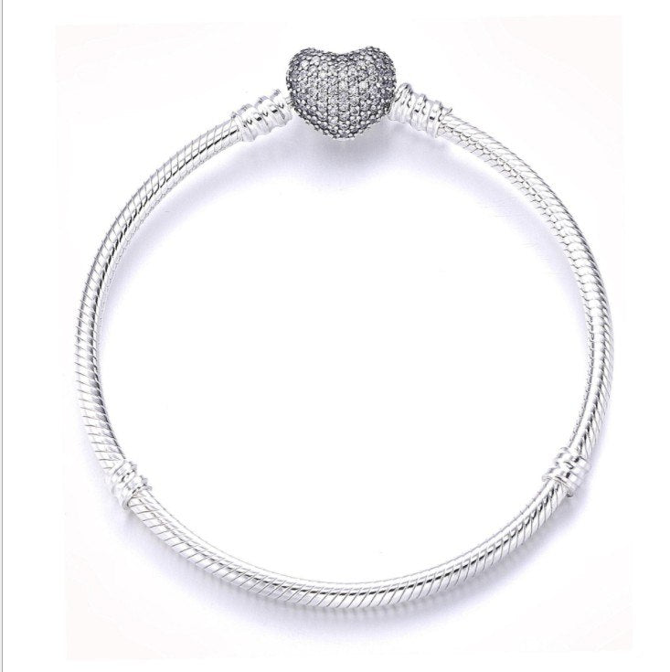 2020   100% 925 Sterling Silver Chain Charm Beads Fit Original Bracelet for Women Authentic Jewelry Fine Gift