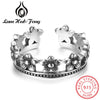 2020New Arrival 100% Solid 925 Sterling Silver Ring Flower Shape Cute Jewelry Rings For Women Valentine's D Gift(Lam Hub Fong)