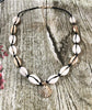 2021 Cowrie Choker Natural Sea Shells Women Necklace Black Rope Chain Gold Puka Conch Shell Boho Necklace Femme Bohemian Jewelry