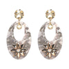 2020 Explosive Flower Acrylic Earrings Female 5 Colors Crystal from Austrian Simple Wild earrings For Women For Party