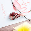2021 Handmade Lampwork Glass Murano Waterdrop Pendant Necklace Elastic Cord Crystal Necklace Trendy Party Jewelry Women