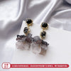2022 Korea Design Jewelry Acrylic Knit Gradient Earrings Elegant Temperament Crystal Earrings for women gift