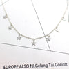 2021 Boho Women Chocker Neck Chain Star Choker Necklace Collana Kolye Bijoux Collares Mujer Gargantilha Collier Femme