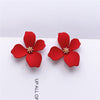 2022 Design Jewelry Elegant big Flower Earrings Summer Style Beach Party Statement earring for Girls gift for woman