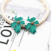 2022 Design Jewelry Elegant big Flower Earrings Summer Style Beach Party Statement earring for Girls gift for woman