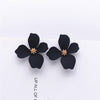 2022 Design Jewelry Elegant big Flower Earrings Summer Style Beach Party Statement earring for Girls gift for woman