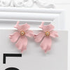 2022 Design Jewelry Elegant big Flower Earrings Summer Style Beach Party Statement earring for Girls gift for woman