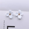 2022 Design Jewelry Elegant big Flower Earrings Summer Style Beach Party Statement earring for Girls gift for woman