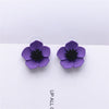 2022 Design Jewelry Elegant big Flower Earrings Summer Style Beach Party Statement earring for Girls gift for woman