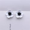2022 Design Jewelry Elegant big Flower Earrings Summer Style Beach Party Statement earring for Girls gift for woman