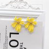 2022 Design Jewelry Elegant big Flower Earrings Summer Style Beach Party Statement earring for Girls gift for woman