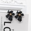 2022 Design Jewelry Elegant big Flower Earrings Summer Style Beach Party Statement earring for Girls gift for woman