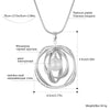 2022 Imitation Pearl Pendant Necklace For Women Geometric Ball Gold Color Long Sweater Chain Wedding Necklace Jewelry Gift