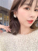 2022 design fashiona jewelry elegant multiple white pearl stud earrings wedding party earrings for Girls gift for woman