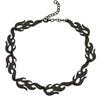 2021 Cool Harajuku Hip-hop Flame Necklace Clavicle Street Rock Men Women Punk Choker Short Chain Jewelry RAP Charm Chic Necklace