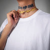 2021 Cool Harajuku Hip-hop Flame Necklace Clavicle Street Rock Men Women Punk Choker Short Chain Jewelry RAP Charm Chic Necklace