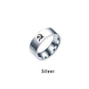 2020  Jewelry Hammer and Sickle Ring Titanium Steel Rings 8mm Men's Ring Cocktail Ring for Anniversary Gift