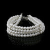 2021 Jewelry Multi Layer Chains Imitation Pearl Necklaces For Women Party Wedding Bride Necklace Collar Choker brincos