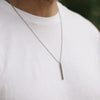 2021 Simple Yin Yang Pendant Necklace Men Stainless Steel Link Chain Men Necklace Jewelry Gift