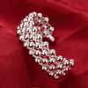 2022 High 925 Stamp Silver Color Bracelets Round Bead Adjustable Women Fine Jewelry Bangles With Charms Christmas
