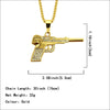 2021 Hip Hop Jewelry Gold Long Chain Necklaces Women Men Statement Letter Eagle Prayer Gesture Map Pendant Necklace