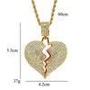 2021 Hip Hop Jewelry Gold Long Chain Necklaces Women Men Statement Letter Eagle Prayer Gesture Map Pendant Necklace