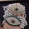 2021 Brand Jewelry Women Vintage Pearls Chain Big Eyes Pendants Pearls Chain Necklace Party Fine Jewelry