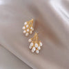 2022 Jewelry Hedgehog Shape Copper Freshwater Pearl Earrings Elegant Party Party Earrings for women