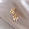 2022 Jewelry Hedgehog Shape Copper Freshwater Pearl Earrings Elegant Party Party Earrings for women