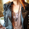 2022 Selling Bohemian Style Nightclub Item Jewelry Alloy Leaf Multilayer Sweater Chain for Women