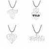 2022 Juice WRLD Pendant Necklace Beads Stainless Steel Necklace For Women Man Fans Gift Collares Mujer Gargantilha Collier Femme