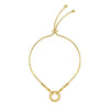 2022 Korea Selling Jewelry  Delicate Zircon Bracelet Geometric Round Adjustable Chain Bracelet for women