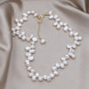 2022 Korea Selling Jewelry Simple White Natural Freshwater Pearl Bracelet Women's Daily Wild Bracelet