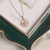 2022 Korean Design Jewelry Exquisite Copper Inlay Zircon White Daisy Pendant Elegant Female Clavicle Necklace