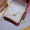 2022 Korean jewelry high-quality square copper inlaid zircon green simple gold female bracelet