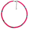 2021 Multi Layer Choker Silicone Ceramic Necklace Boho Bohemian Rubber Necklace Beach Ethnic Girl DIY Handmade Jewelry  ожерелье