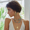 2021 Multi Layer Choker Silicone Ceramic Necklace Boho Bohemian Rubber Necklace Beach Ethnic Girl DIY Handmade Jewelry  ожерелье