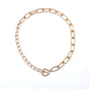 2021 Punk Imitation Pearl Choker Necklace Collar Statement Gold Color Lasso Pendant Necklace For Women Collier Femme Chocker